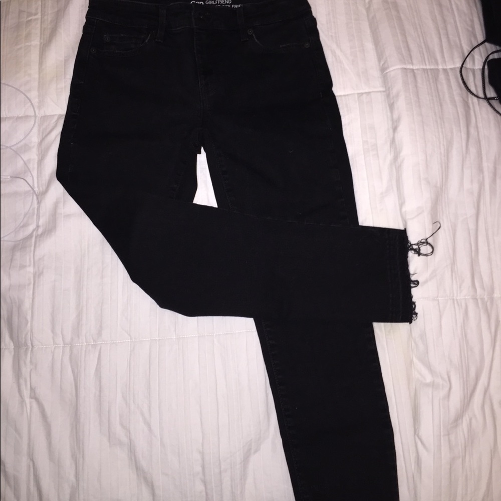 Black Coupe girlfriend jeans